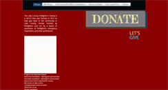 Desktop Screenshot of lakefirefightercharity.org
